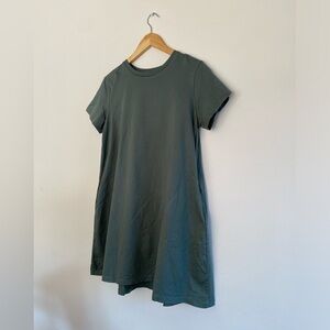 Uniqlo Mercerized Short Sleeve Mini Dress